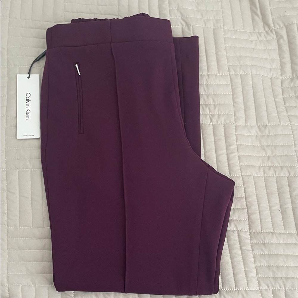 Calvin Klein Deep Purple Trousers